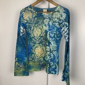 Balance Collection by Marika Long-Sleeve Tee Sz M